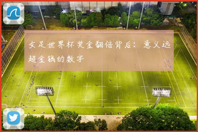 女足世界杯奖金翻倍背后：意义远超金钱的数字