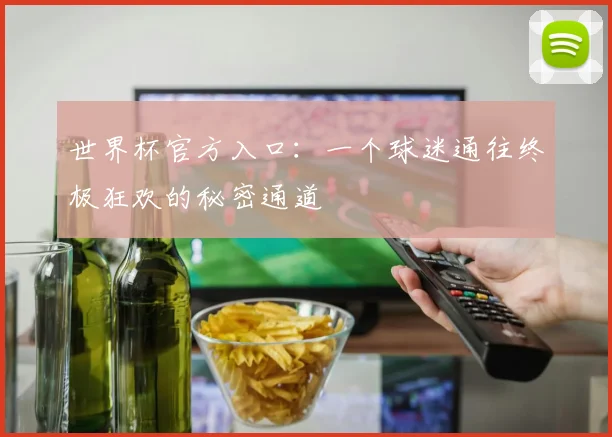 世界杯官方入口:一个球迷通往终极狂欢的秘密通道