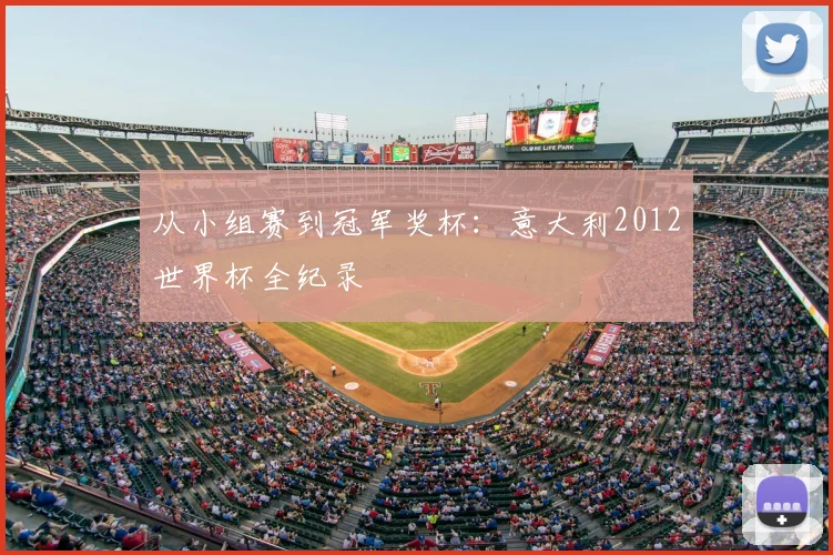 从小组赛到冠军奖杯：意大利2012世界杯全纪录